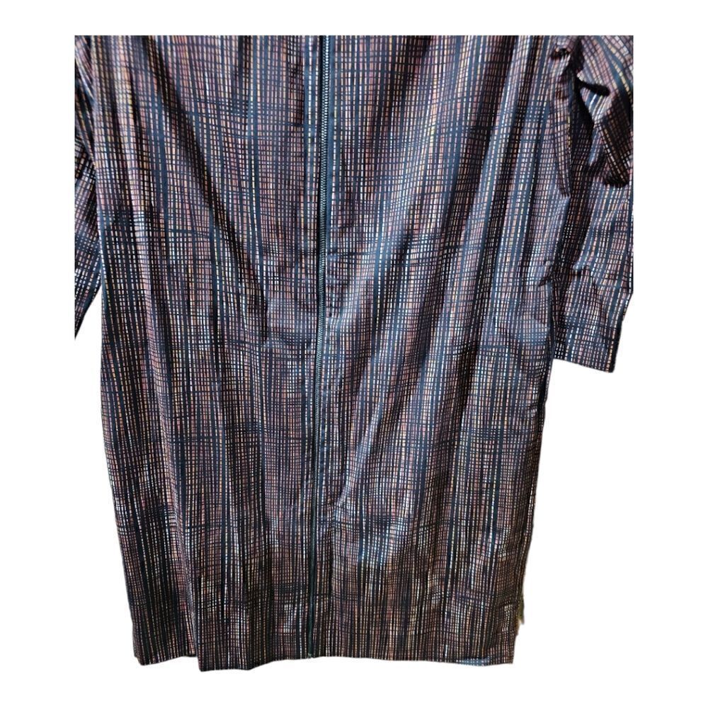 COS Printed‎ Ruffled Collar Tunic Dress - Size 10 - Picture 8 of 10